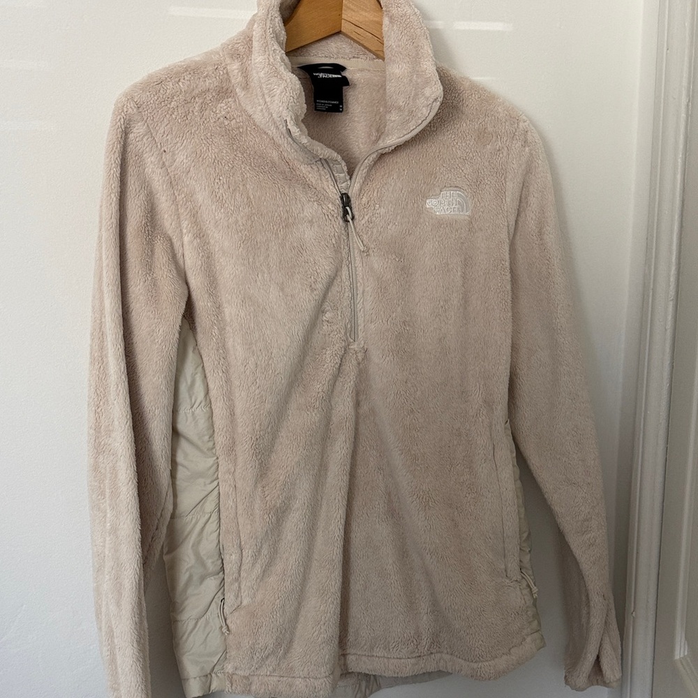 The North Face Women's Beige Teddy Jacket
